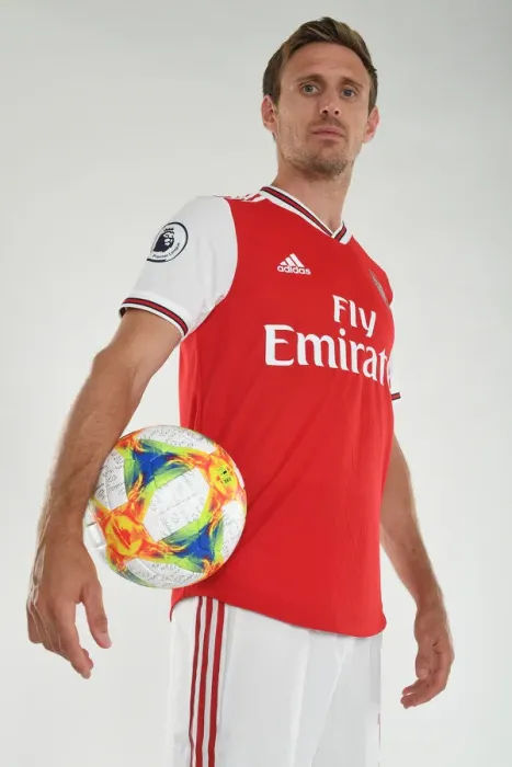 Framed Print : Arsenal FC: Nacho Monreal at Pre-Season Training (2019-2020)
