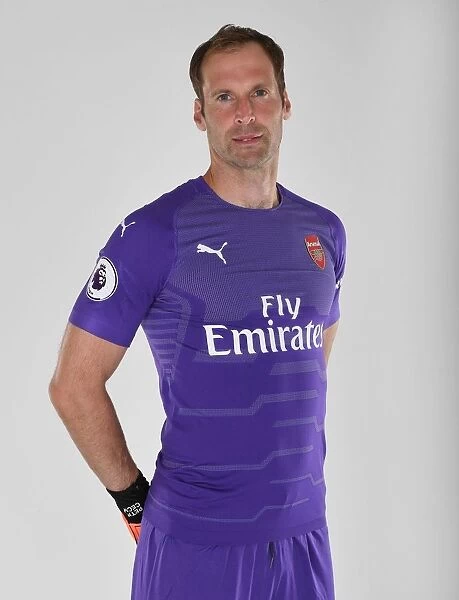 Arsenal FC: Petr Cech at 2018 / 19 First Team Photocall