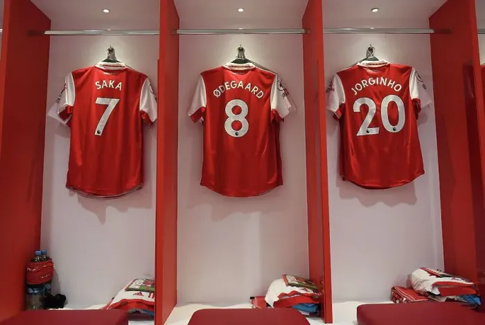 Framed Print : Arsenal FC: Pre-Match Preparation - Arsenal v Manchester City, Premier League 2022-23