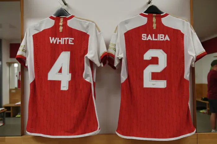 Framed Print : Arsenal FC: Pre-Season Preparation - Nuremberg Changing Room