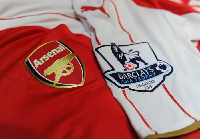 Framed Print : Arsenal FC: Readying for Battle against Everton at the 2015 Barclays Asia Trophy in Singapore Framed Print : Arsenal FC: Readying for Battle against Everton at the 2015 Barclays Asia Trophy in Singapore