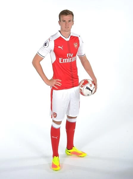 Arsenal FC: Rob Holding at 2016-17 First Team Photocall