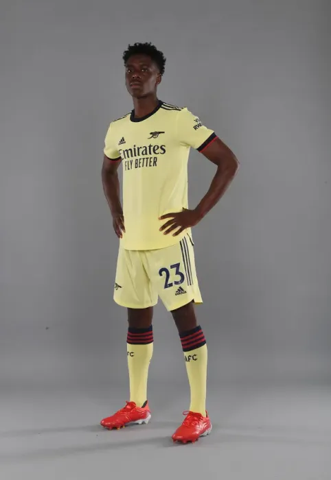 Framed Print : Arsenal FC: Sambi Kicks Off 2021-22 Season at London Colney Training Ground