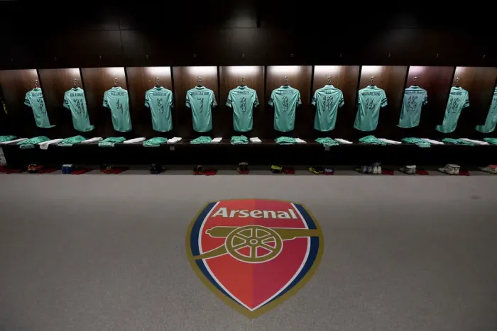 Framed Print : Arsenal FC: Behind the Scenes in the Changing Room before the Arsenal vs. Paris Saint-Germain Pre-Season Friendly, International Champions Cup 2018 (Singapore) Framed Print : Arsenal FC: Behind the Scenes in the Changing Room before the Arsenal vs. Paris Saint-Germain Pre-Season Friendly, International Champions Cup 2018 (Singapore)