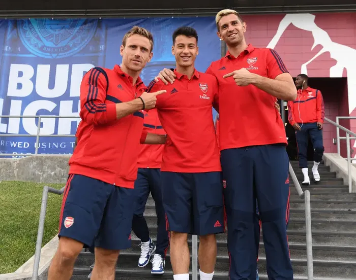 Framed Print : Arsenal FC: Behind the Scenes of Pre-Season Training with Colorado Rapids, 2019