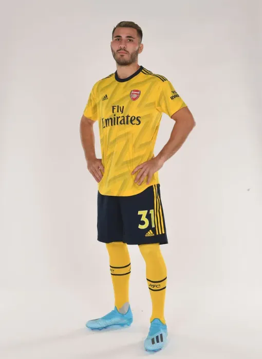 Framed Print : Arsenal FC: Sead Kolasinac at Pre-Season Training (2019-20) Framed Print : Arsenal FC: Sead Kolasinac at Pre-Season Training (2019-20)