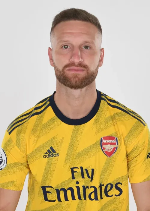 Framed Print : Arsenal FC: Shkodran Mustafi at 2019-20 Pre-Season Training