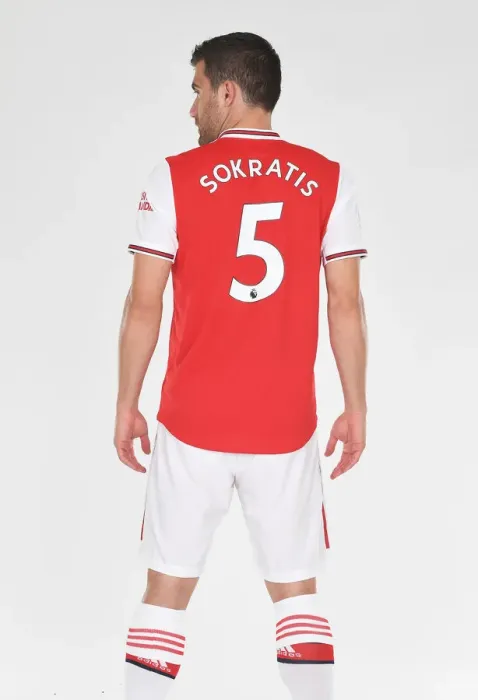 Framed Print : Arsenal FC: Sokratis at 2019-2020 Pre-Season Training Framed Print : Arsenal FC: Sokratis at 2019-2020 Pre-Season Training