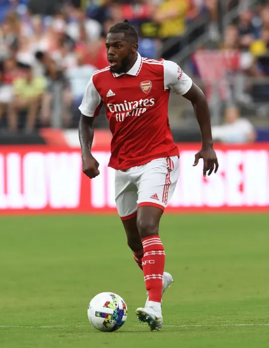 Framed Print : Arsenal FC Training in Baltimore: Nuno Tavares in Action during Arsenal vs. Everton Pre-Season Match Framed Print : Arsenal FC Training in Baltimore: Nuno Tavares in Action during Arsenal vs. Everton Pre-Season Match