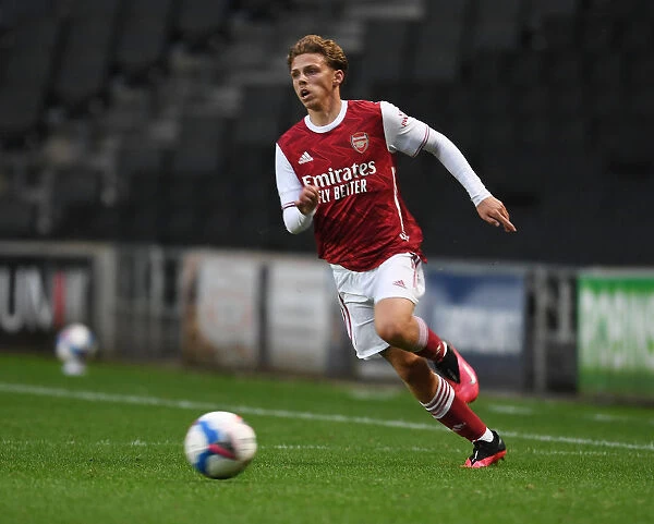 Arsenal FC Training: Ben Cottrell Shines in Pre-Season Friendly Against MK Dons, August 2020