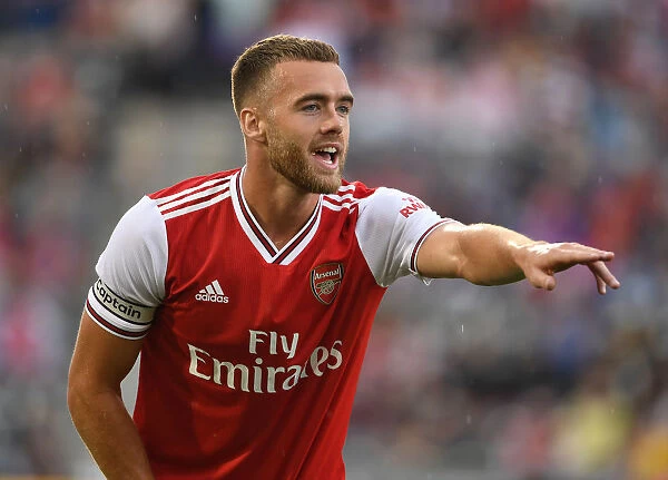 Arsenal FC Training in Colorado: Calum Chambers at the Colorado Rapids Friendly