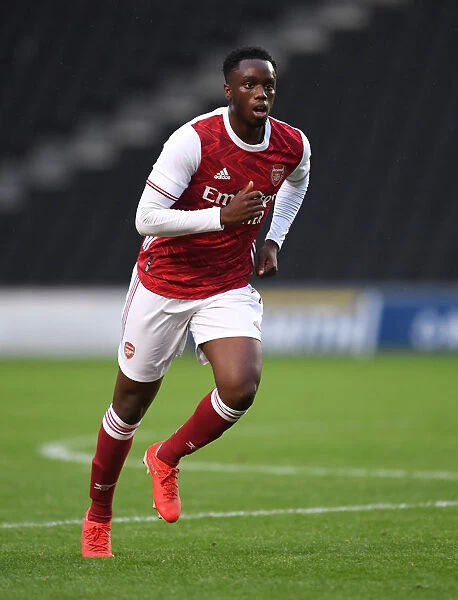 Arsenal FC Training: James Olayinka at MK Dons Pre-Season Friendly, 2020
