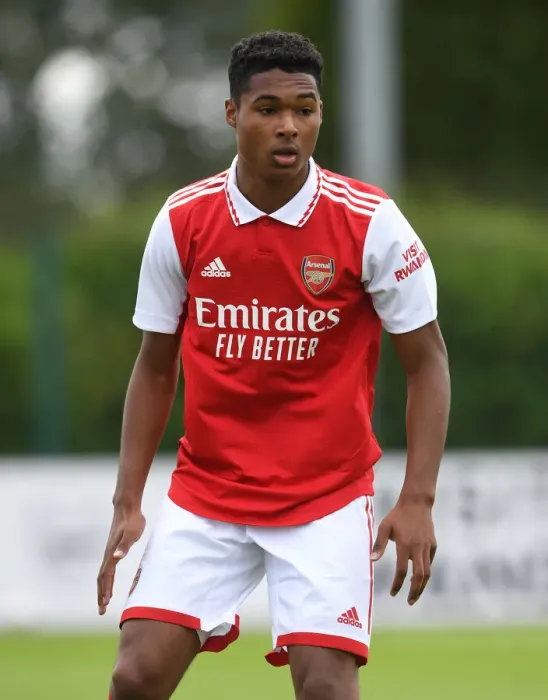 Framed Print : Arsenal FC Training: Reuell Walters in Pre-Season Friendly Against Ipswich Town