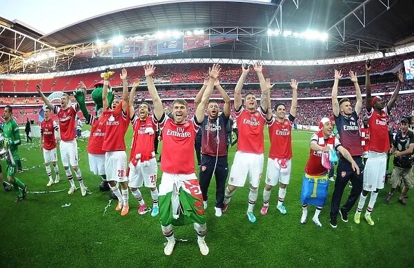 Arsenal FC: Triumphant FA Cup Victory over Hull City at Wembley Stadium (2014)