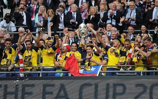 Arsenal FC Triumphs in FA Cup Final: Aston Villa vs Arsenal, Wembley Stadium, 2015