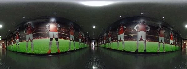 Arsenal FC: Tunnel Moment - Arsenal vs. Hull City, FA Cup Fifth Round, Emirates Stadium