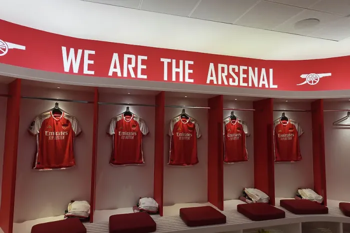 Framed Print : Arsenal FC: United in the Huddle - Pre-Battle Moment at Emirates Stadium (2023-24) Framed Print : Arsenal FC: United in the Huddle - Pre-Battle Moment at Emirates Stadium (2023-24)