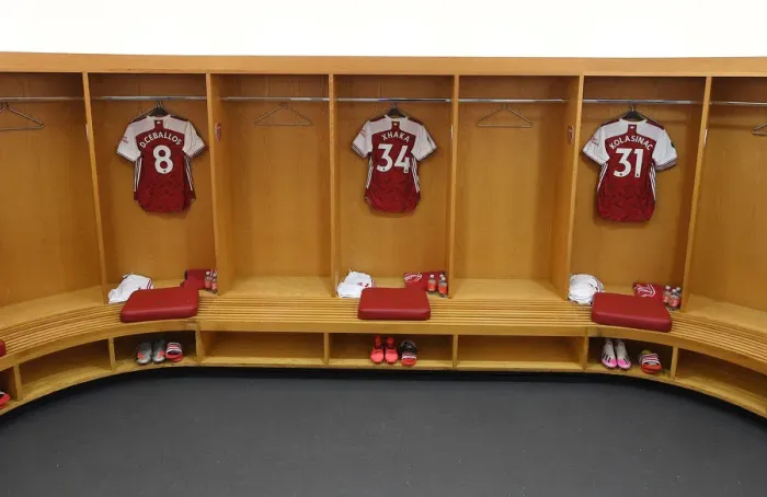 Framed Print : Arsenal FC: United in the Huddle - Pre-Match Moment, Emirates Stadium (Arsenal vs. Watford, Premier League 2019-20)