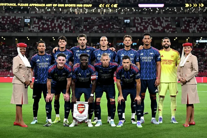 Framed Print : Arsenal FC v AC Milan: Pre-Season Friendly