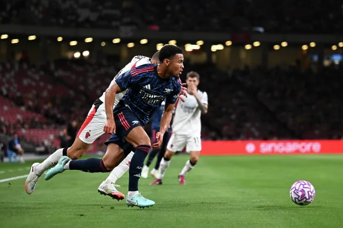 Framed Print : Arsenal FC v AC Milan: Pre-Season Friendly