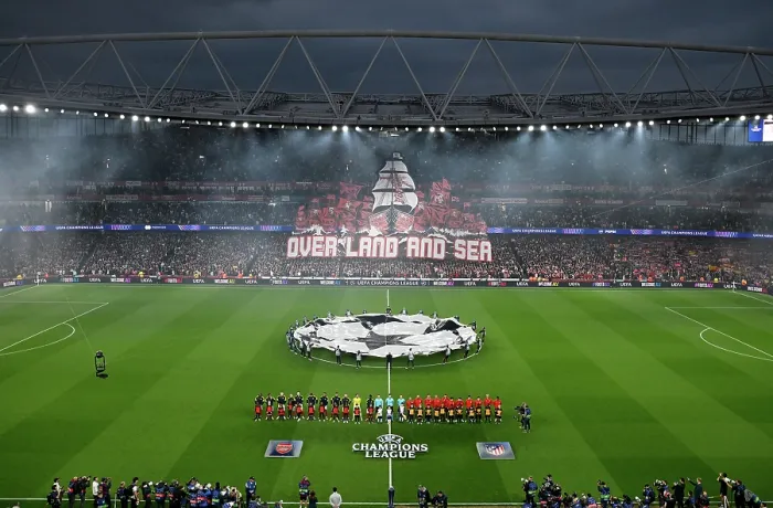 Framed Print : Arsenal FC v Atletico de Madrid - UEFA Champions League 2025 / 26 Semi Final Second Leg Framed Print : Arsenal FC v Atletico de Madrid - UEFA Champions League 2025 / 26 Semi Final Second Leg