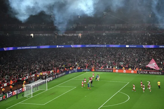 Framed Print : Arsenal FC v Atletico de Madrid - UEFA Champions League 2025 / 26 Semi Final Second Leg Framed Print : Arsenal FC v Atletico de Madrid - UEFA Champions League 2025 / 26 Semi Final Second Leg