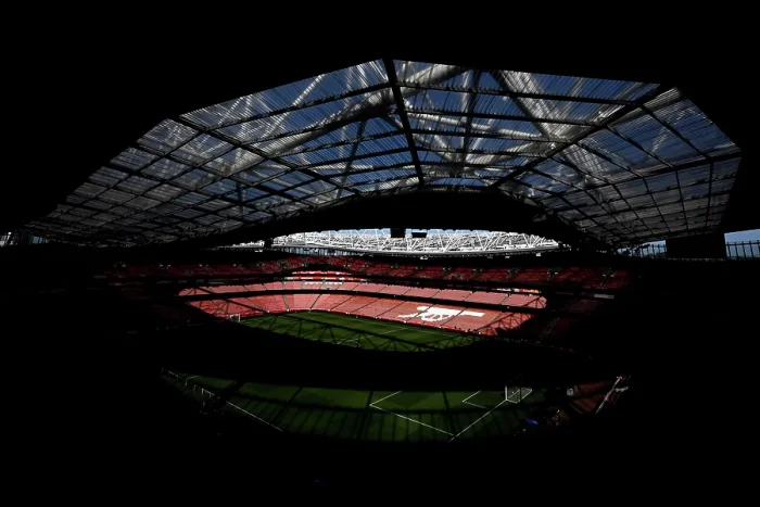 Framed Print : Arsenal FC v Bayer 04 Leverkusen - UEFA Champions League 2025 / 26 Round of 16 Second Leg