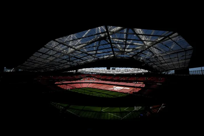 Framed Print : Arsenal FC v Bayer 04 Leverkusen - UEFA Champions League 2025 / 26 Round of 16 Second Leg