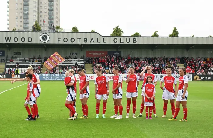 Framed Print : Arsenal FC v Brighton & Hove Albion - Barclays Women´s Super League Arsenal FC v Brighton & Hove Albion - Barclays Women´s Super League
