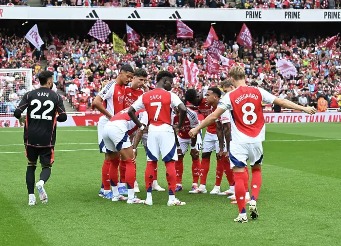 Framed Print : Arsenal FC v Brighton & Hove Albion FC - Premier League Arsenal FC v Brighton & Hove Albion FC - Premier League