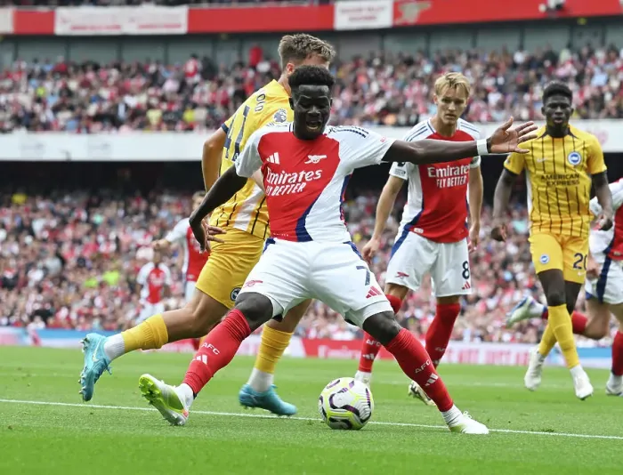 Framed Print : Arsenal FC v Brighton & Hove Albion FC - Premier League Arsenal FC v Brighton & Hove Albion FC - Premier League