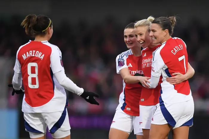 Framed Print : Arsenal FC v Crystal Palace - Barclays Women's Super League Framed Print : Arsenal FC v Crystal Palace - Barclays Women's Super League