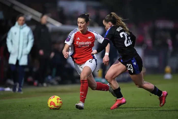 Framed Print : Arsenal FC v Crystal Palace - Barclays Women's Super League