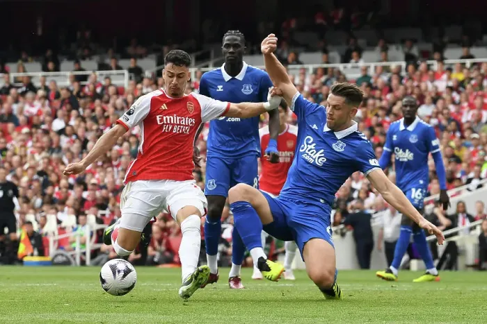 Framed Print : Arsenal FC v Everton FC - Premier League
