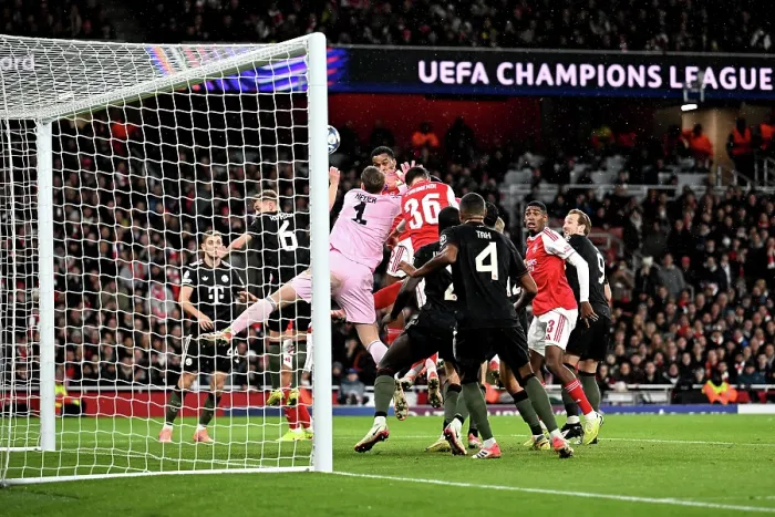 Framed Print : Arsenal FC v FC Bayern München - UEFA Champions League 2025 / 26 League Phase MD5 Framed Print : Arsenal FC v FC Bayern München - UEFA Champions League 2025 / 26 League Phase MD5