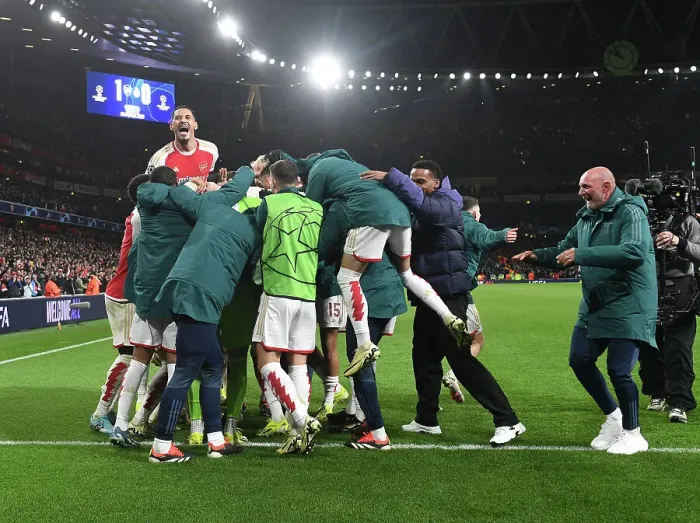 Framed Print : Arsenal FC v FC Porto: Round of 16 Second Leg - UEFA Champions League 2023 / 24 Framed Print : Arsenal FC v FC Porto: Round of 16 Second Leg - UEFA Champions League 2023 / 24