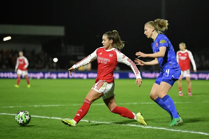 Framed Print : Arsenal FC v FC Twente - UEFA Women's Champions League 2025 / 26 League Phase MD5 Arsenal FC v FC Twente - UEFA Women's Champions League 2025 / 26 League Phase MD5