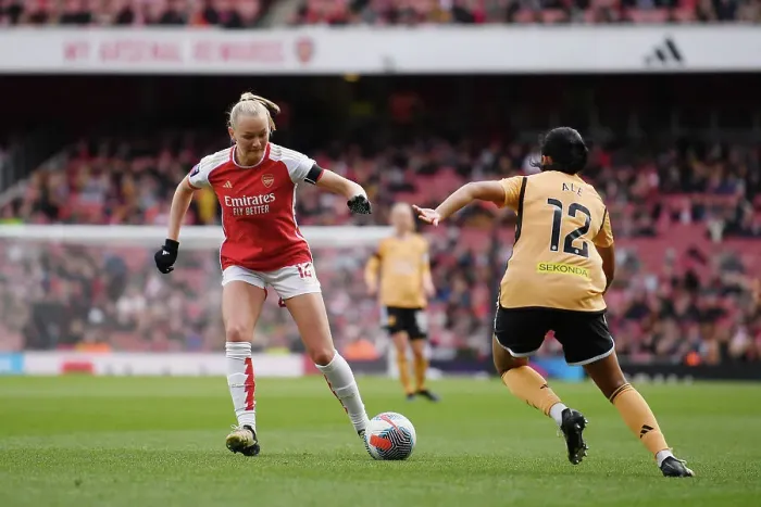 Framed Print : Arsenal FC v Leicester City - Barclays Women's Super League
