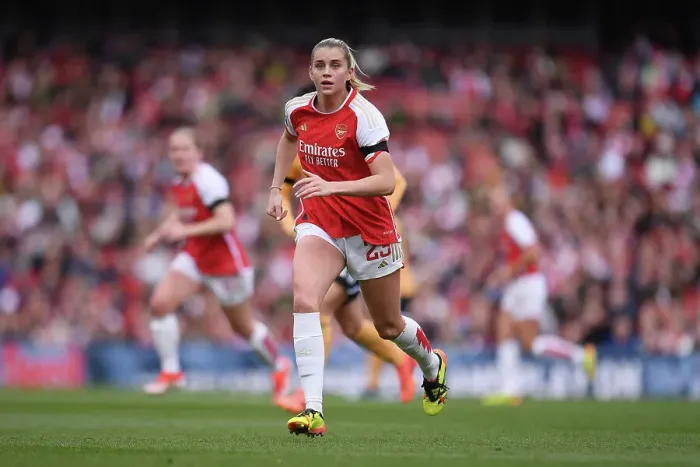 Framed Print : Arsenal FC v Leicester City - Barclays Women's Super League
