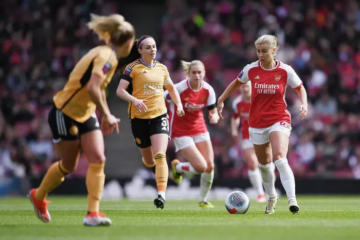 Framed Print : Arsenal FC v Leicester City - Barclays Women's Super League