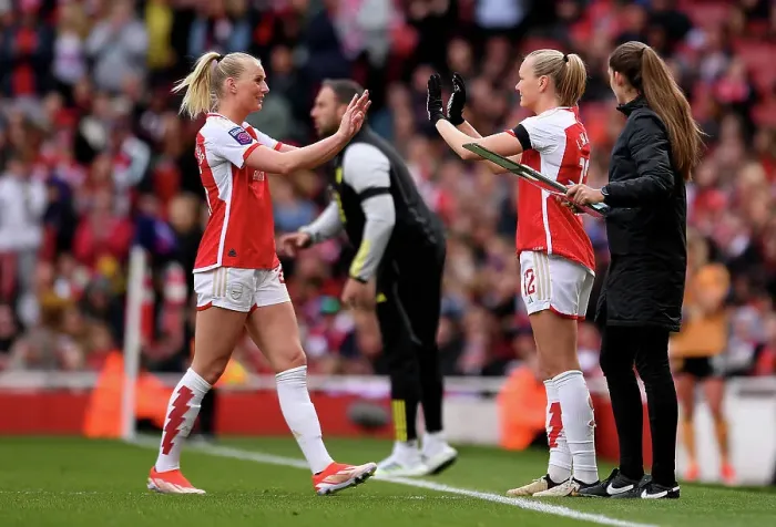 Framed Print : Arsenal FC v Leicester City - Barclays Women's Super League