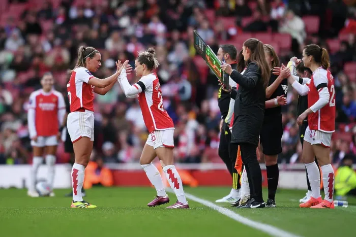 Framed Print : Arsenal FC v Leicester City - Barclays Women's Super League