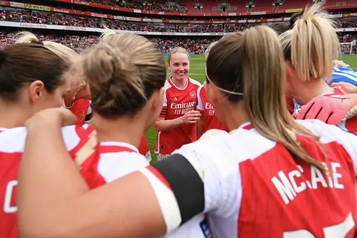 Framed Print : Arsenal FC v Leicester City - Barclays Women's Super League