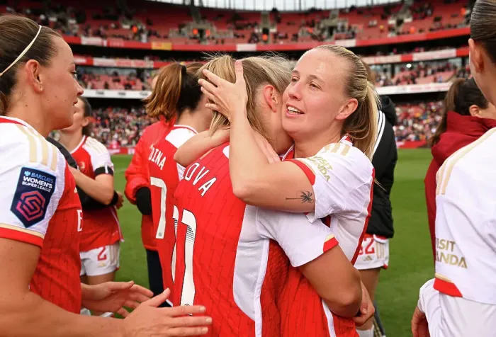 Framed Print : Arsenal FC v Leicester City - Barclays Women's Super League