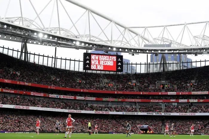 Framed Print : Arsenal FC v Manchester United - Barclays Women's Super League Framed Print : Arsenal FC v Manchester United - Barclays Women's Super League
