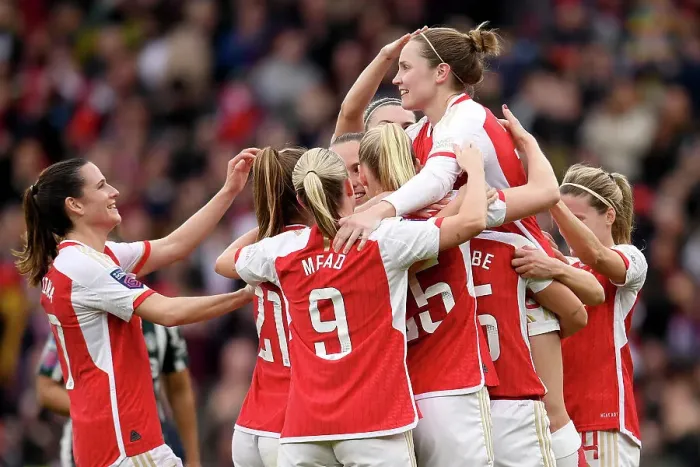 Framed Print : Arsenal FC v Manchester United - Barclays Women's Super League Framed Print : Arsenal FC v Manchester United - Barclays Women's Super League