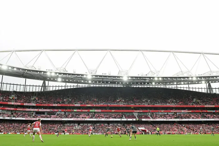 Framed Print : Arsenal FC v Manchester United - Barclays Women's Super League