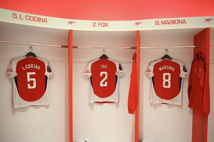 Framed Print : Arsenal FC v Manchester United FC - Barclays Women's Super League Arsenal FC v Manchester United FC - Barclays Women's Super League