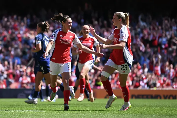 Framed Print : Arsenal FC v Manchester United FC - Barclays Women's Super League Arsenal FC v Manchester United FC - Barclays Women's Super League