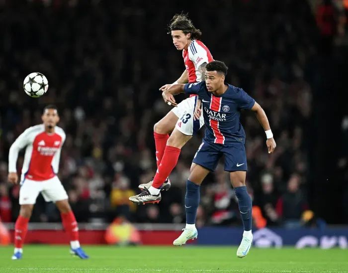 Framed Print : Arsenal FC v Paris Saint-Germain - UEFA Champions League 2024 / 25 League Phase MD2